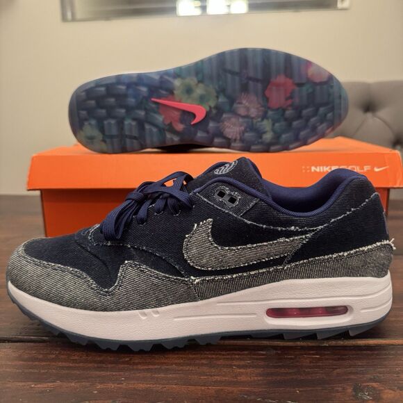 Nike Air Max 1 No Denim Allowed Golf Shoes - Picture 1 of 11